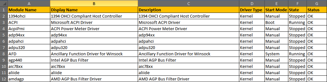 driverquery-op